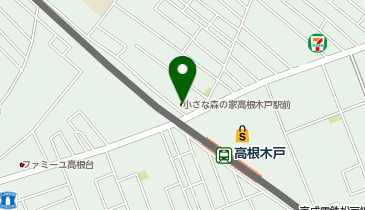 小さな森の家 高根木戸駅前の地図画像