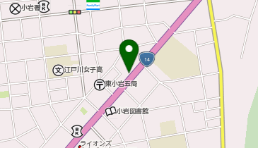 小さな森の家 江戸川東小岩の地図画像