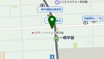 ほねごり接骨院・はりきゅう院 一橋学院駅前院の地図画像