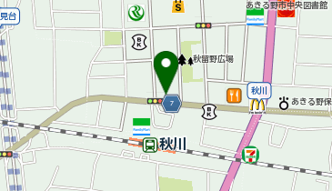 ほねごり接骨院・はりきゅう院 あきる野院の地図画像