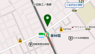 ほねごり接骨院・はりきゅう院 東林間駅前院の地図画像