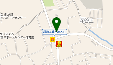 ほねごり接骨院・はりきゅう院 綾瀬深谷上院の地図画像