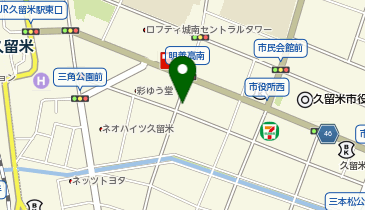 ミルクホワイトニング JR久留米店の地図画像
