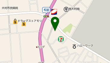 ミルクホワイトニング 新大村店の地図画像