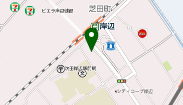 美肌脱毛 Fast(ファスト) 岸辺店の地図画像