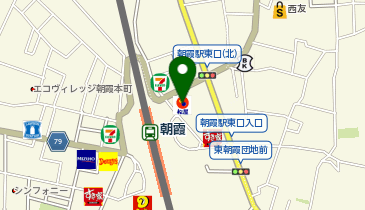 もみかる 朝霞駅前店の地図画像