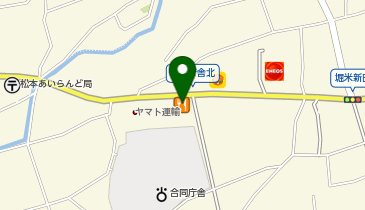 もみかる 長野松本店の地図画像
