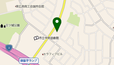 もみかる 東広島店の地図画像