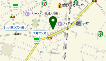 パーソナルマシンピラティスSAKURA(サクラ) 大井町店の地図画像