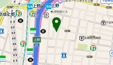 UENO Y'S SQUARE GOLF SCHOOL(ウエノ ワイズ スクエア ゴルフ スクール)の地図画像