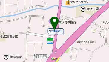 家族葬の仙和 山形飯田の地図画像