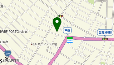 石垣島ミライズレンタカー 石垣市内店の地図画像