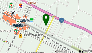 小さな森の家 西船橋駅前の地図画像