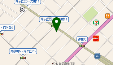 家族葬のディアネス 江別高砂の地図画像