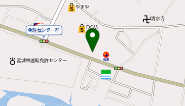 家族葬の仙和 仙台市名坂の地図画像