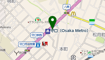 mikoli(ミコリ)パーソナルジム 守口店の地図画像