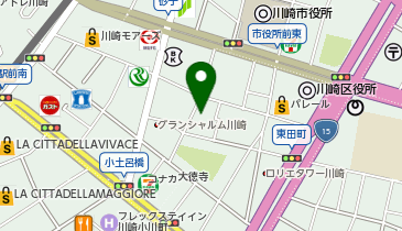 イクウェルチャイルドアカデミー 川崎教室の地図画像