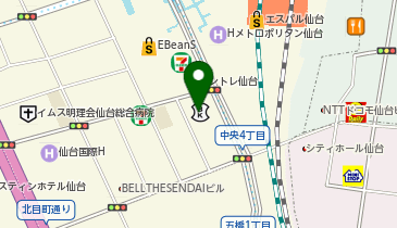 第一探偵事務所 仙台本部の地図画像