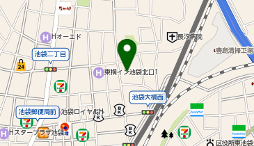 メンズ眉毛サロン ルアン池袋店の地図画像