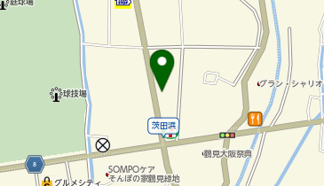 スタジオキャラット 大阪鶴見店の地図画像