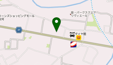 スタジオキャラット 仙台泉店の地図画像