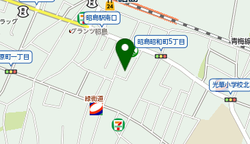 【1/1オープン】ボディタイムケア昭島駅の地図画像