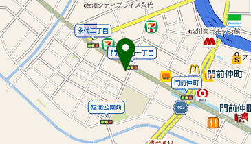 vivid(ビビッド) 門前仲町店の地図画像