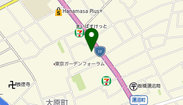 本蓮沼りかばー鍼灸整骨院の地図画像