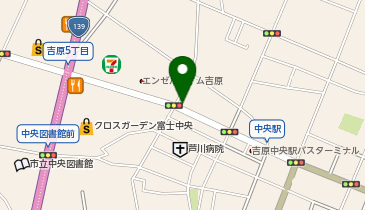 【2/21オープン】パーソナルジムCHART(チャート) 富士店の地図画像