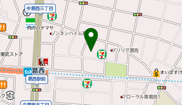 CA鍼灸整骨院の地図画像