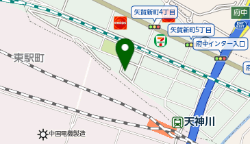 日本習字 天神川教室の地図画像