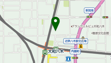 橿原レジリエンス整体院の地図画像