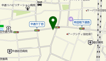 スクウェアウォッシュ 南通り店の地図画像