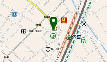 久喜西口駅前接骨院の地図画像