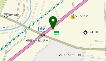 コインランドリー オーティー 豊野店の地図画像