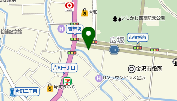 羅心盤 金沢店の地図画像