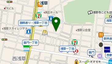 Tattoo Studio KAGEROU Asakusa Flagship(タトゥー スタジオ カゲロウ アサクサ フラッグシップ)の地図画像