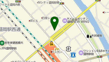 アデコ株式会社 盛岡支社の地図画像