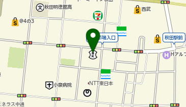 アデコ株式会社 盛岡支社(秋田オフィス)の地図画像