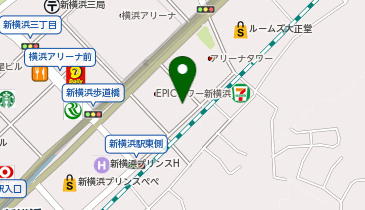 アデコ株式会社 新横浜支社の地図画像