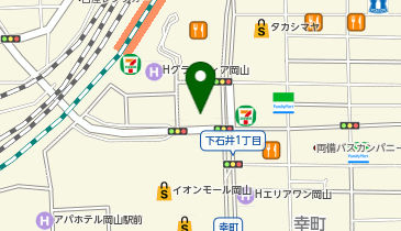 アデコ株式会社 岡山支社の地図画像