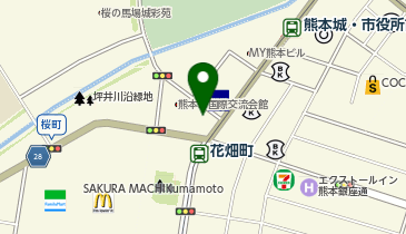 アデコ株式会社 熊本支社の地図画像