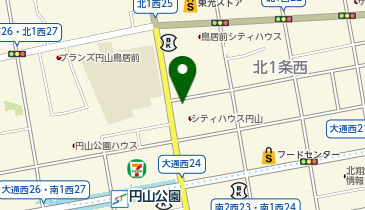 フィジカルコンディショニングサロン WHOLE(ホール) 札幌円山の地図画像