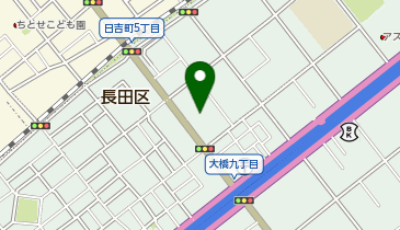 アクアランド 長田若松店の地図画像