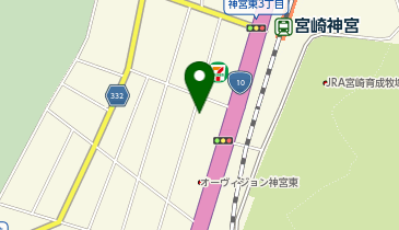 宮崎市ネイルサロン ケイティーネイルの地図画像