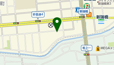 クローバー指圧院の地図画像