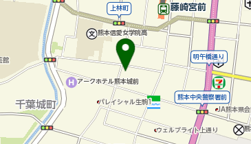 女性専用24時間ジムAmazones(アマゾネス) 熊本並木坂店の地図画像