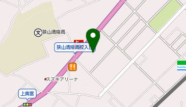 ヒューマンアジャスト鍼灸接骨院 ベイシアタウン新狭山店の地図画像