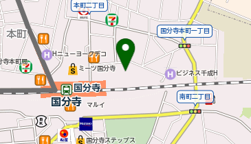 パソコン教室ピア 国分寺教室の地図画像