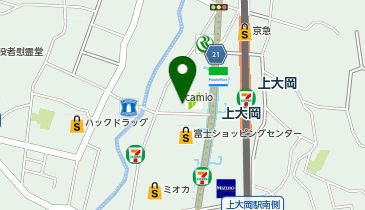 大岡あおば接骨院はりきゅう院の地図画像